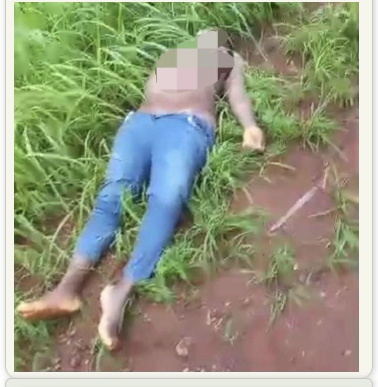 TW: Femicide! 
A pregnant was found dead in a bush in Amaraku-Umudim Road, Isiala Mbano Local Government Area of IMO State on the 21st of May 2024. 
Her lifeless body was stripped naked to her waist, with no visible wounds on her body. 
The Imo State Police command is yet to
