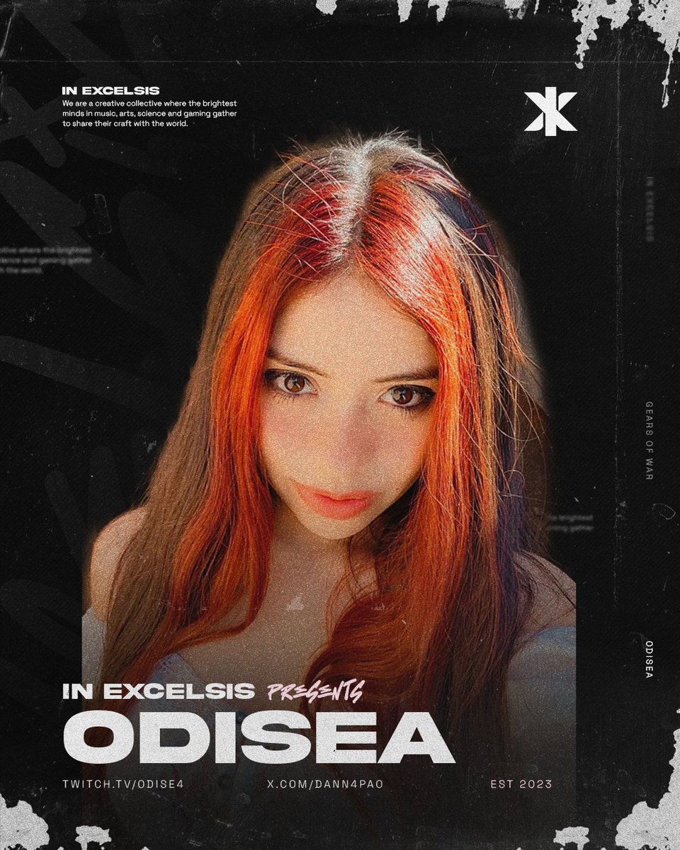We're thrilled to welcome <a href="/dann4pao/">Odisea 🌷</a> to the In Excelsis family! As one of the best female Gears of War players, she's a powerhouse in FFA. Get ready for epic plays and fierce competition.

To learn more about Odi, please visit her bio page at inexcelsis.io/gaming/odisea 🌷