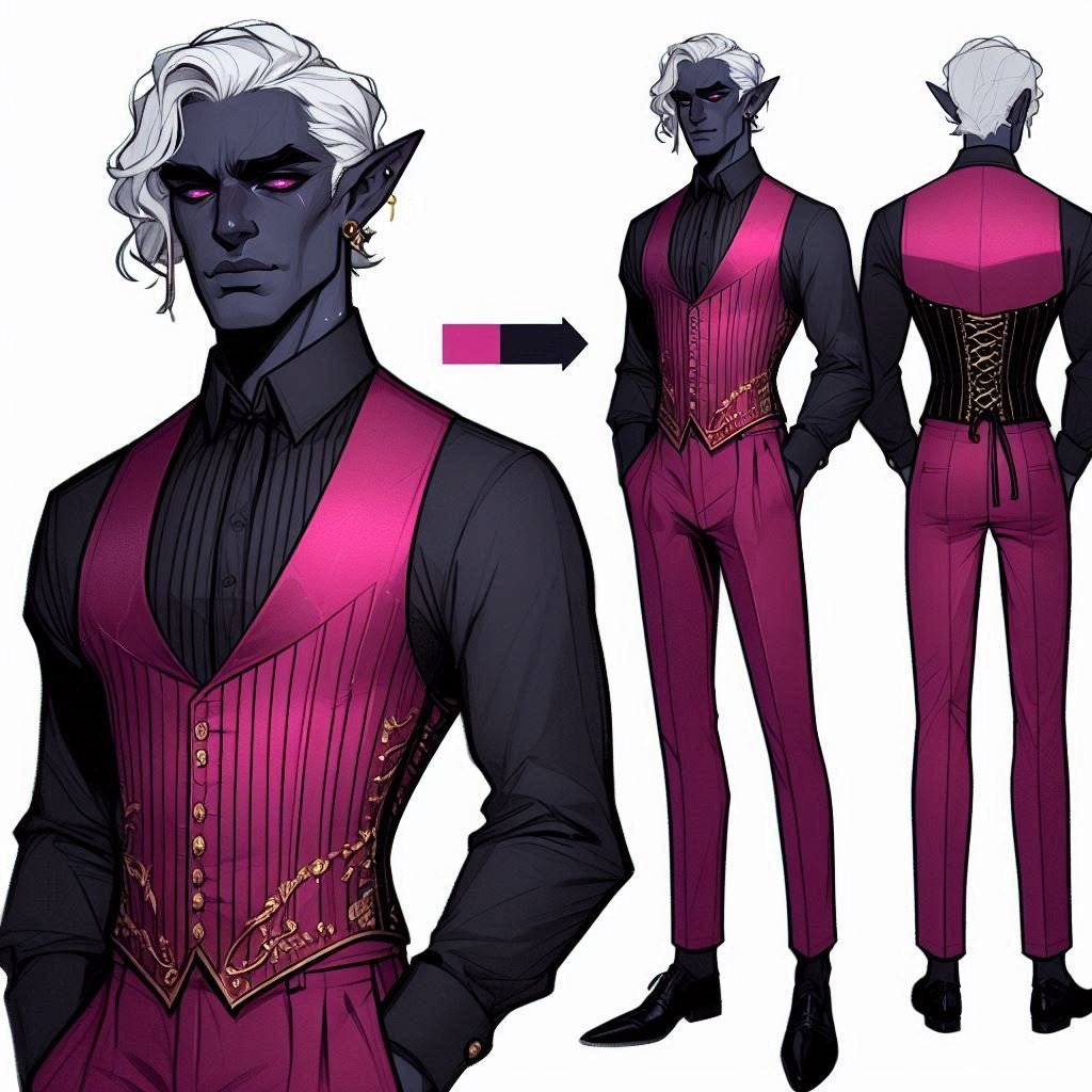Shopping at a high end tailor shop.
#drow #elf #Underdark #ai #aiart #dnd