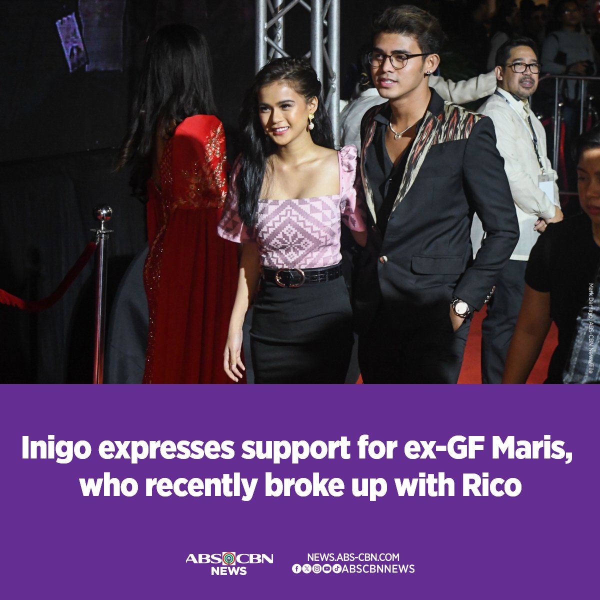 "She's getting to know herself. She's choosing herself. That's something I'm very proud of her," Inigo Pascual said of ex-girlfriend, Maris Racal.

READ: abscbn.news/4686DqE