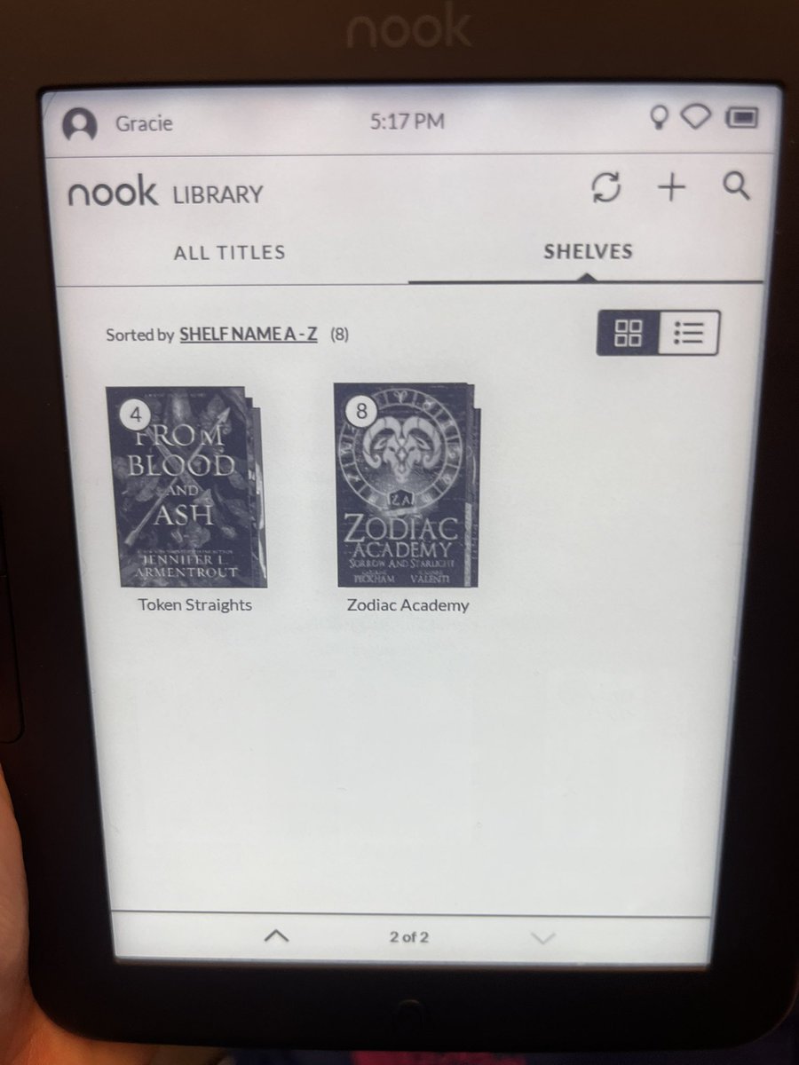 arsenal.♡̷̷ˎˊ˗

My school bestie; “jail broke” my nook and I am sobbing. I have them all now