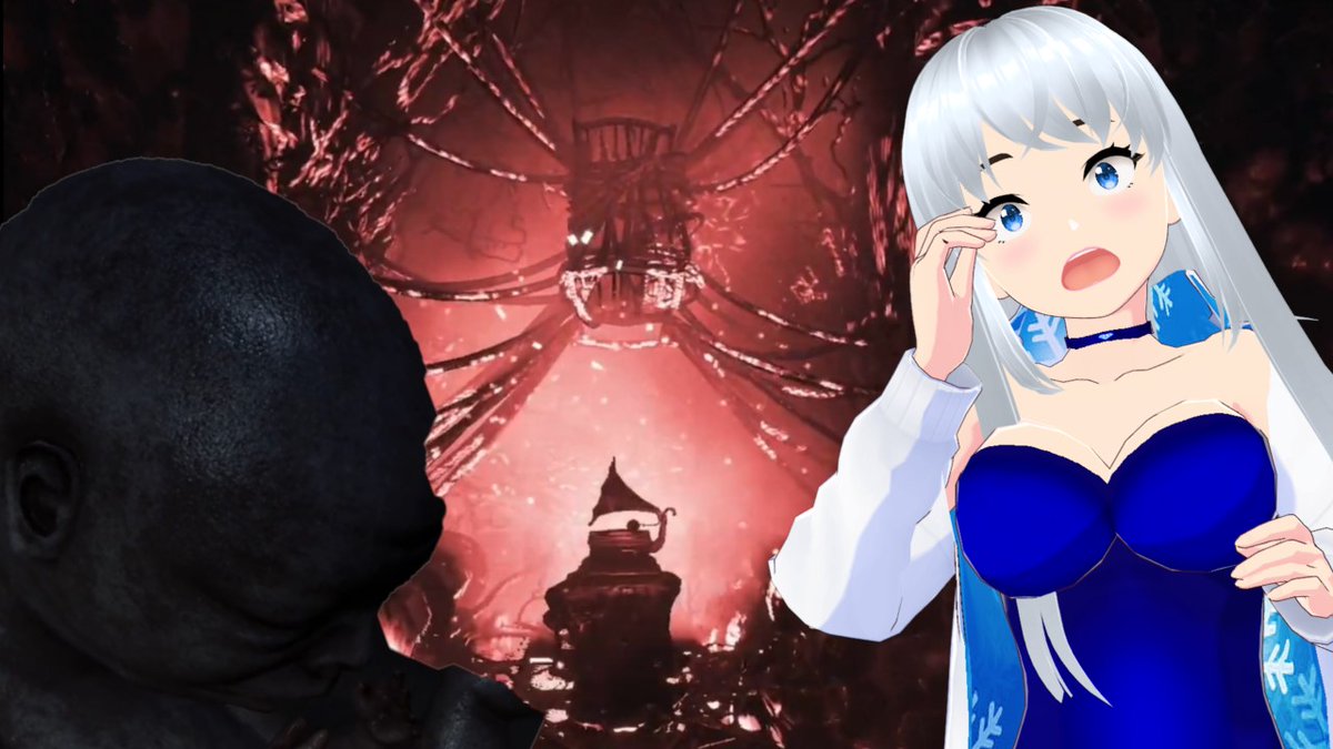 missiceheart's tweet photo. This Game scared me so hard I actually cried 😱😭🤣 Enjoy some jumpscares in Visage - Dolores' Chapter and don't forget to like and subscribe ❄️💙❄️ Also let me know if any jumpscares got you as bad as me in the comments 😉👍 
▶️ https://t.co/b0JGiiYzhn

#visage #Vtuber #horror https://t.co/5veO39xf1U