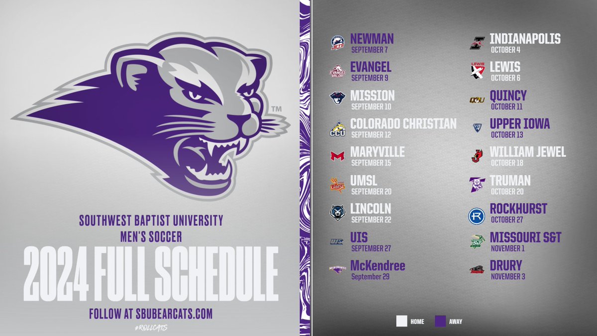 2024 schedule release.  

sbubearcats.com

#rollcats
