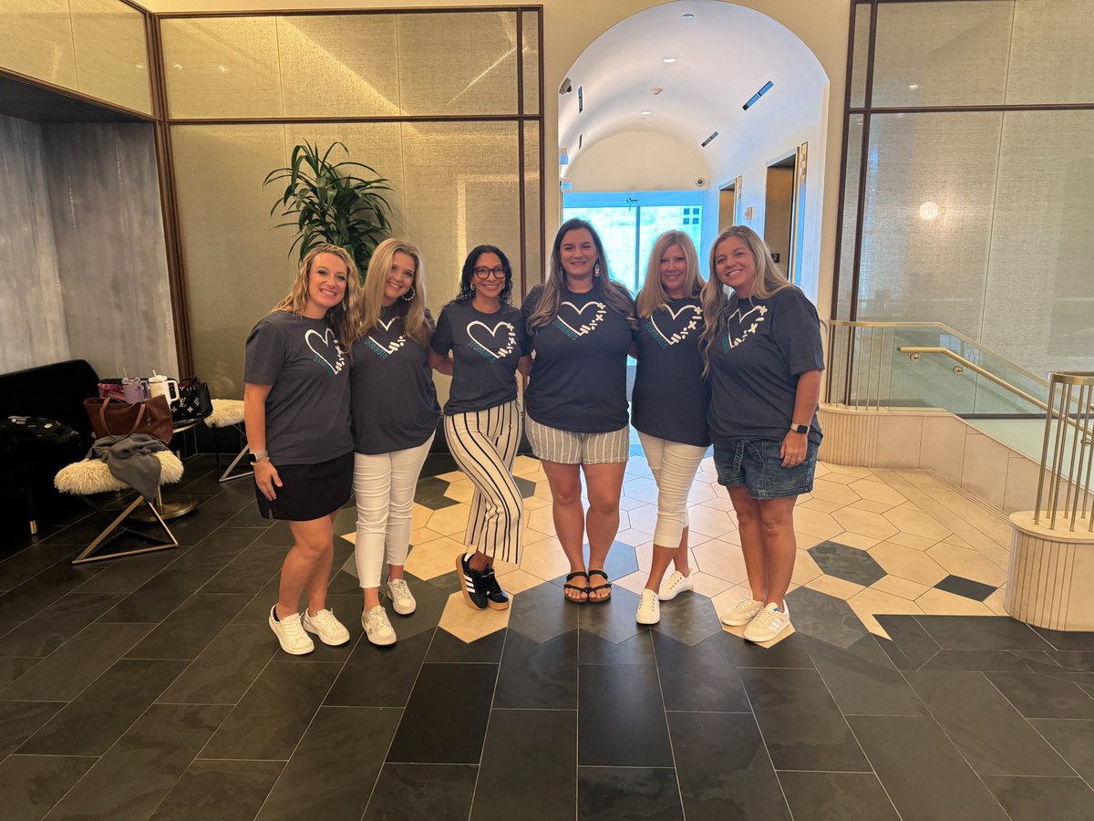 Our Mighty Math Team had a great time at CAMT (Conference for the Advancement of Mathematics Teaching). They are ready to welcome our mathematicians for an epic year of highly engaged learning! #TheStonegateWay