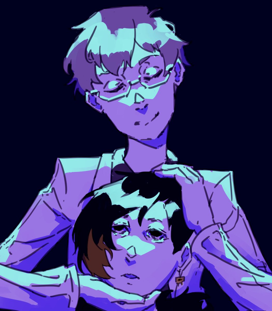 slothencholy's tweet photo. Prompt for @Kitty_Littlest as part of the @PJMaction event!! hokma/binah from #LobotomyCorporation 🙏🙏 https://t.co/iRrQ7jxl6x