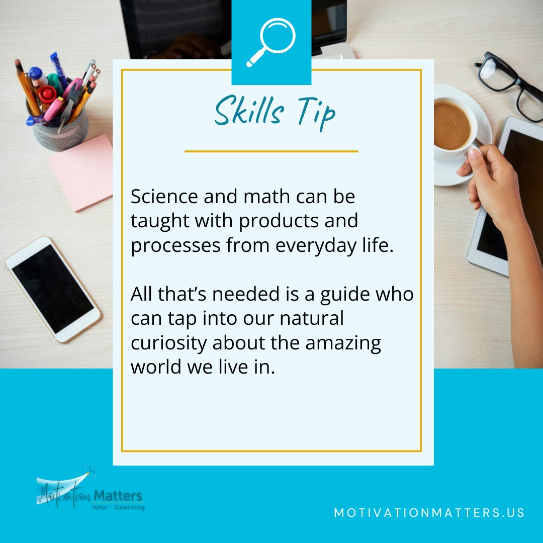 mmtutorcoaching's tweet image. Bring science and math to life using everyday wonders! All you need is a guide to spark that natural curiosity. Check out MMTC’s take on this below:

motivationmatters.us/math-and-scien…

#STEMEducation #CuriosityUnleashed #EverydayLearning
