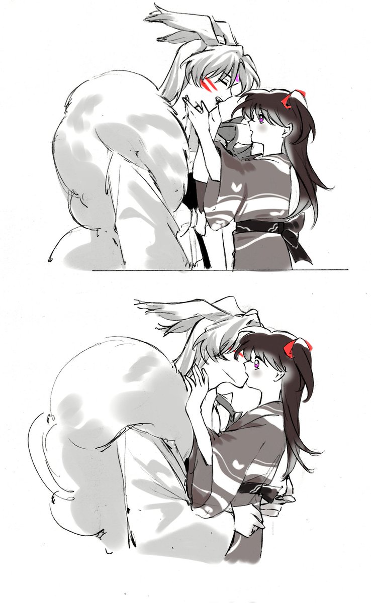 Man26000216836's tweet photo. 🍉: Wow Lord Sesshoumaru, you have ears
🌙: Rin, you don't need to pay attention to it, pay attention to me

*Ref under comment*
#SessRin https://t.co/JdYM2OMW8p