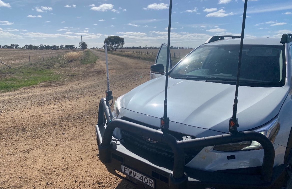 Driving Bomm Jnr back from u17s footy on the weekend. Narrandera to Wagga. 

Him: ‘Can we listen to the swans game on the radio?’
Me: ‘Why don’t you watch it on Kayo?’
Him: ‘The wifi in the car can’t be that good…’

Anyway, he watched uninterrupted from Narrandera. Winning!