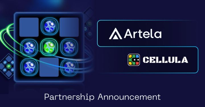 Artela_Network's tweet photo. ๐ Exciting News! ๐
Weโre thrilled to announce our strategic collaboration with @cellulalifegame, a leader in the fully on-chain gaming space! This partnership promises to bring you even more exciting updates and incredible rewards. ๐ Stay tuned and witness a bright future together! #Artela #Cellulalife