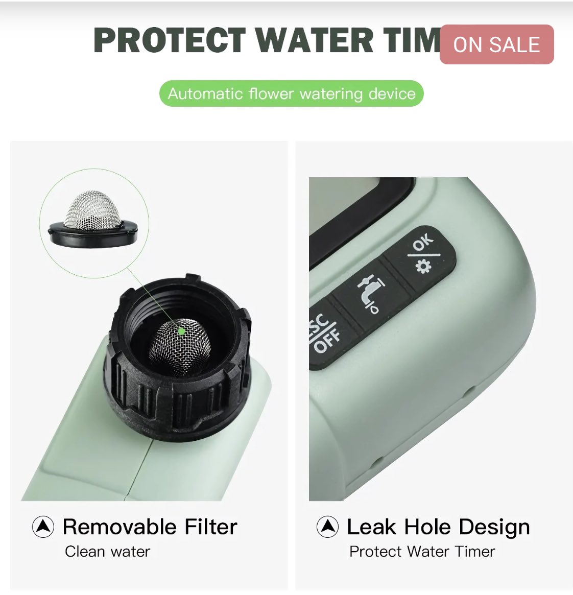 evaultfinancial's tweet image. 🏷️ *New In Stock*
Revolutionize Your Garden! 🌿

Get our Intelligent Digital Water Timer for precise and hassle-free irrigation. Fast US Shipping &amp;amp; 100% Money Back Guarantee!

Shop Now: tinyurl.com/5v8tf

#Garden #Irrigation #WaterTimer #SmartHome #Efficiency #gardening