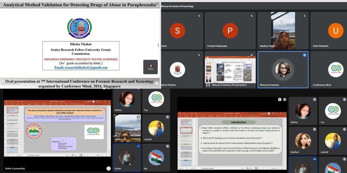 ConferenceMind's tweet image. Successful Completion of the 7th International Conference on Forensic Research and Toxicology 
Thank you to all participants for making this event a grand success. Together, we&apos;re advancing the field of #ForensicScience!
#ForensicResearch #Toxicology #Forensics #GlobalExperts