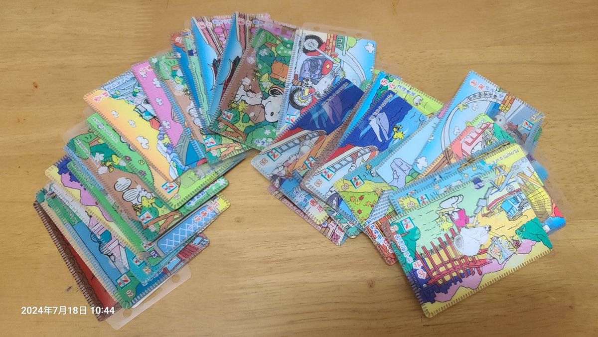 7-11史努比卡套一堆，有人要嗎？