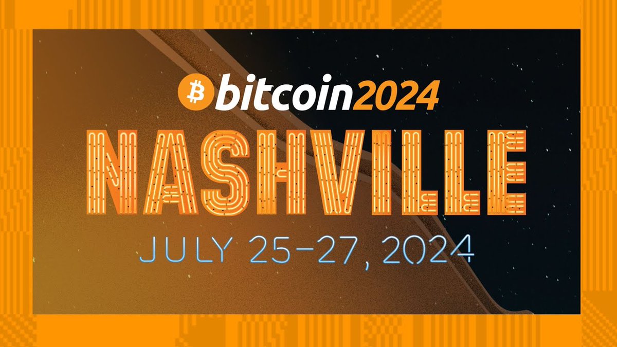 The biggest bitcoin event this year. With pioneering news, talks from  Donald Trump, Robert F. Kennedy, Jr., Cathie Wood, Michael Saylor, Russell  Brand, Edward Snowden, and Bill Miller. Get your tickets now