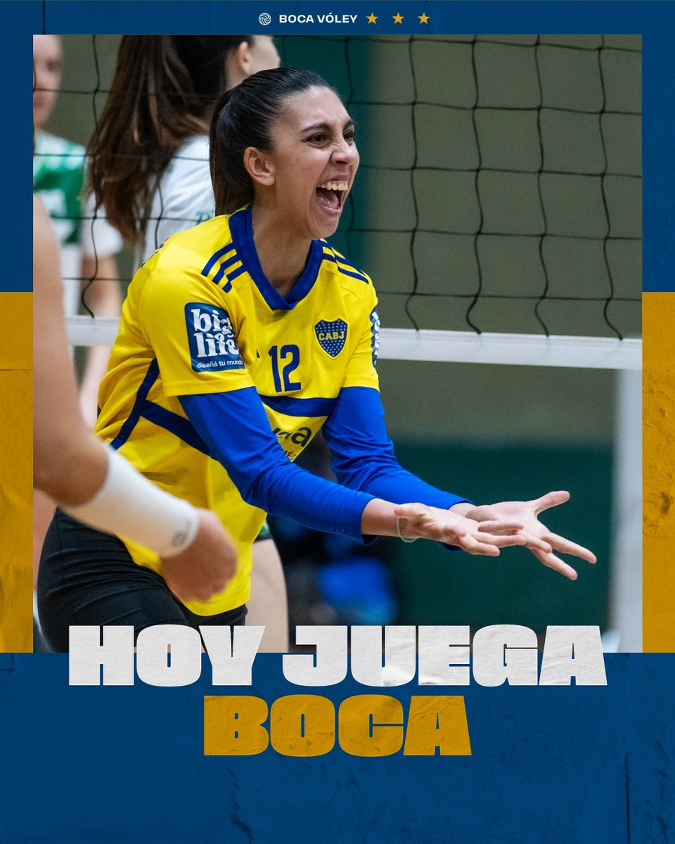 ¡𝗛𝗢𝗬 𝗝𝗨𝗘𝗚𝗔 #𝗕𝗢𝗖𝗔! 🏐🏆💙💛💙