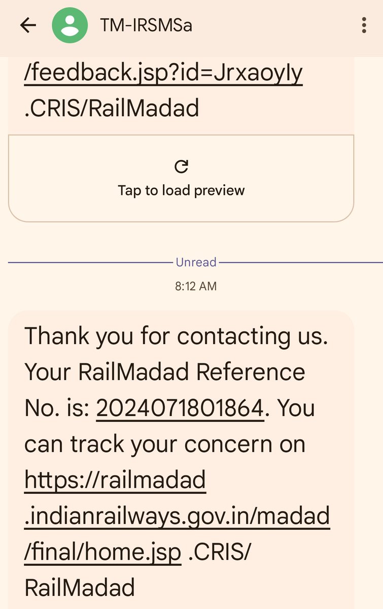 Salauddinllb086's tweet photo. #trainhelp
मान.. @RailwaySeva व @drmdnr जी मुझे अशंका हैं कि Train No- 15215 में लगभग अवैध 15 फर्जी टिटियों द्वारा जांच की जा रही हैं, स्पष्ट करें.
@PMOIndia
@AshwiniVaishnaw
@drmsee1
@gadbihar
@Spjdivn
@Srdomspj
@EasternRailway
@ECRlyHJP
@RailMinIndia
@ECRlyHJP
@RPF_INDIA
@ANI https://t.co/grBP6XM1Pp