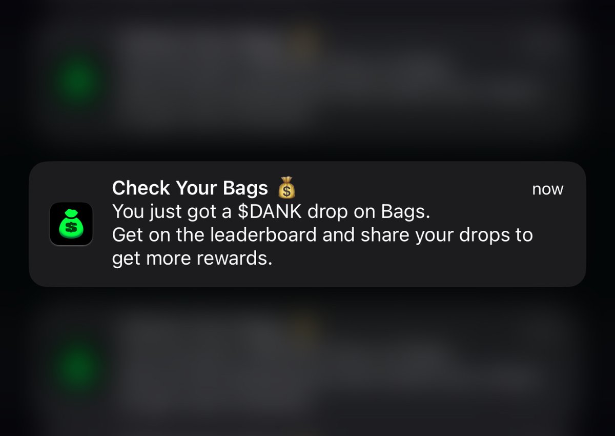 BAGS tweet media