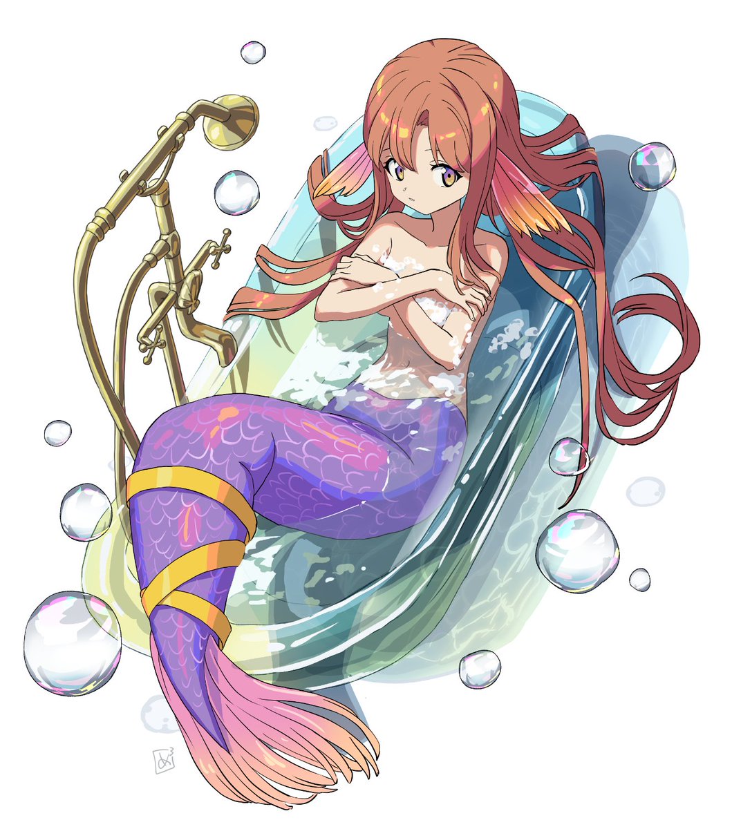 里さんちの人魚ちゃん 」|め³のイラスト