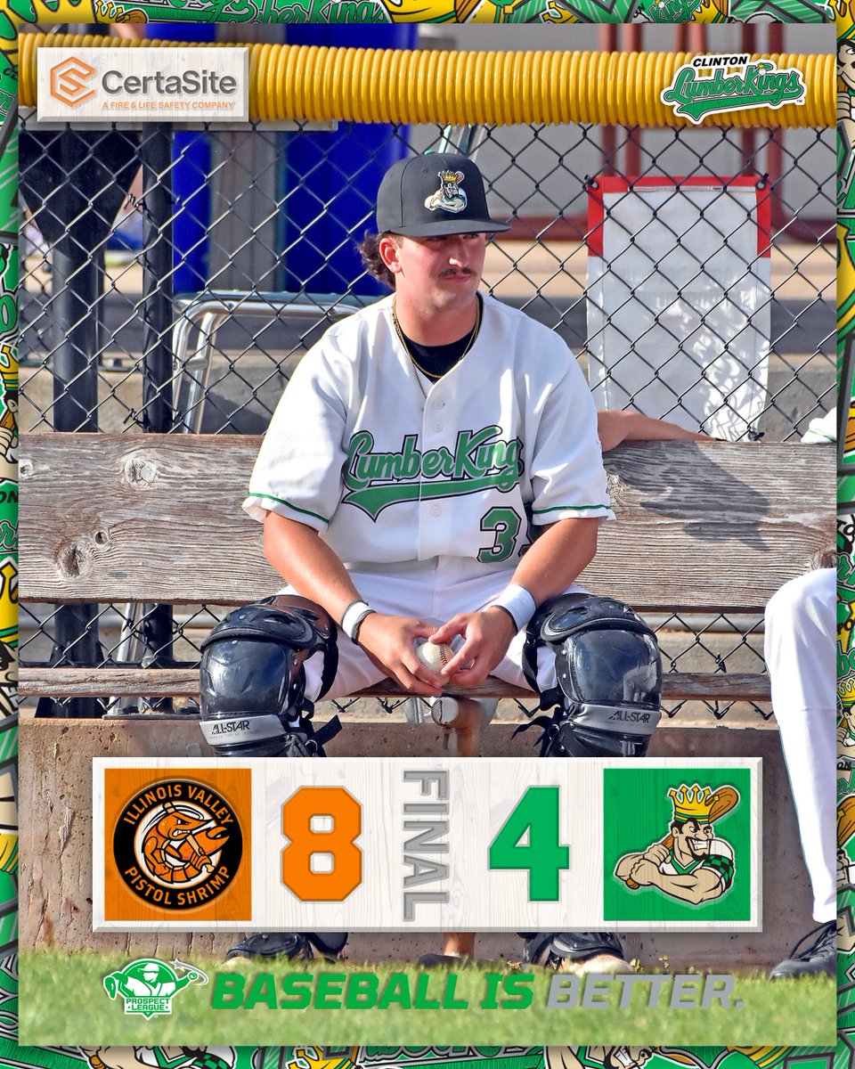Clinton LumberKings tweet media
