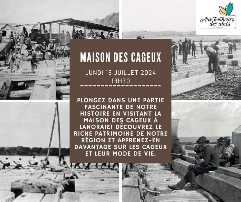 Columbo1806's tweet photo. Notre immense merci à l'organisme Aux Bonheurs des Aînés Lanaudière pour avoir organisé une visite enrichissante à la Maison des Cageux. 

Nous avons adoré partager ces moments d'aventure avec vous. Vivement la prochaine fois ! 🌟

#Cageux #radeau #histoiremaritime #étéfou https://t.co/nDUOlNbxug