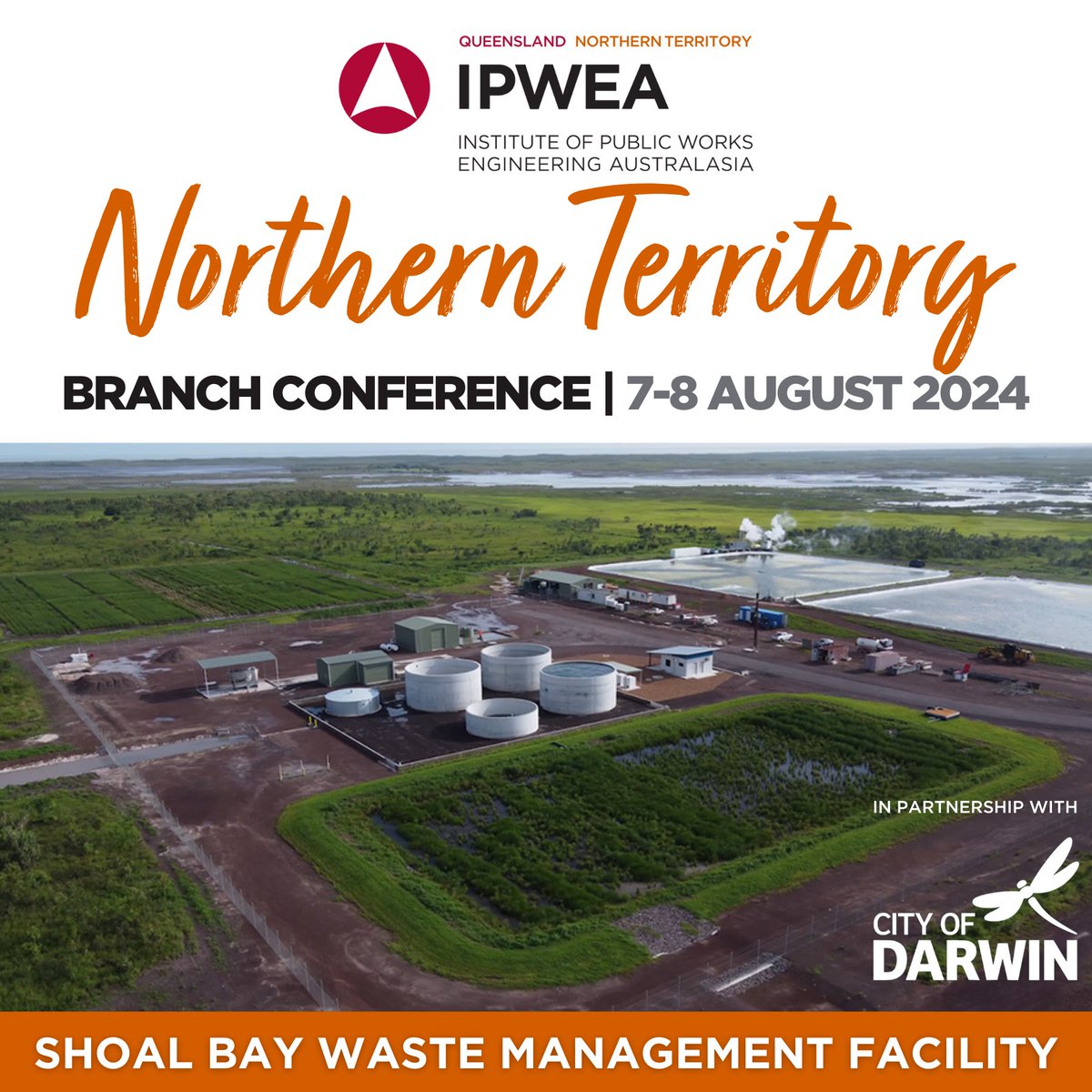 IPWEAQ's tweet photo. Join us at the NT Branch Conference Tech Tour as we visit the Shoal Bay Waste Management Facility (Shoal Bay).

Delegates will learn about the innovative environmental management that takes place at the facility. 

More 👉 https://t.co/I2eQylhAdm

#24NT #IPWEAQNT #ShoalBay https://t.co/G0BF5c8SLz