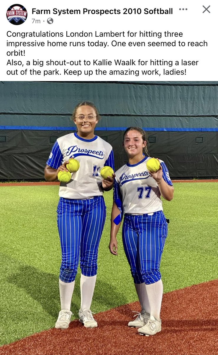 LondonLambert29's tweet image. I had a great day at the plate. Three home runs today. NFA National Championship in Ruston. #farmraised