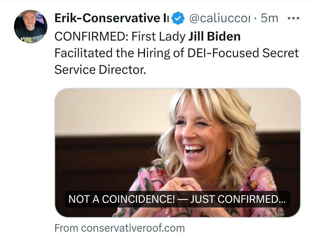 freedom4alltime's tweet photo. This cannot be coincidence... Is Jill Biden behind the attempted assassination of Donald Trump? It's sure starting to look that way...
#JillBiden #Biden #BidensBloodbath #TrumpAssassinationAttempt #Trump2024 #SecretServiceComplicit #maga https://t.co/Jc6DN5M1On