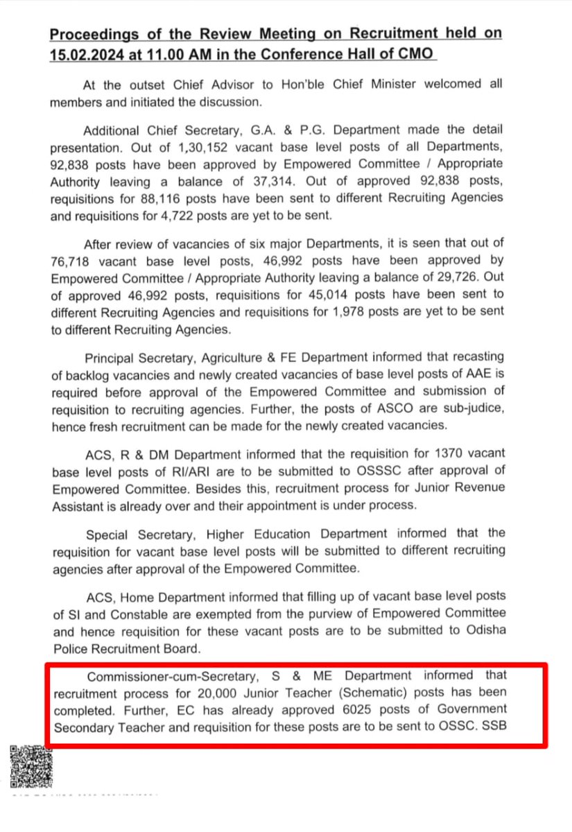 ଓଡ଼ିଶା ସରକାର କୁ ଲଜ୍ୟା ଲାଗିବା କଥା ପରିସ୍ଥିତି ଏତେ ଅସମ୍ଭାଳ ହେଲାଣି ତଥାପି ଓଡ଼ିଶା ସରକାରଙ୍କ ନିଦ ଭାଙ୍ଗୁନି 2ବର୍ଷ ହେବ LTR NOTIFICATION ଆସିପାରିଲା ନାହିଁ ଦୟାକରି ଯଥାଶୀଘ୍ର LTR ପୋଷ୍ଟ ବାହାର କରନ୍ତୁ 
<a href="/CMO_Odisha/">CMO Odisha</a>
<a href="/MohanMOdisha/">Mohan Charan Majhi</a>
<a href="/KVSinghDeo1/">Kanak Vardhan Singh Deo (Modiji Ka Parivar)</a>
<a href="/suryabanshibjp/">Suryabanshi Suraj</a>
<a href="/PravatiPOdisha/">Pravati Parida</a>
<a href="/NityanandaBJP/">Nityananda Gond</a>
<a href="/dpradhanbjp/">Dharmendra Pradhan</a>