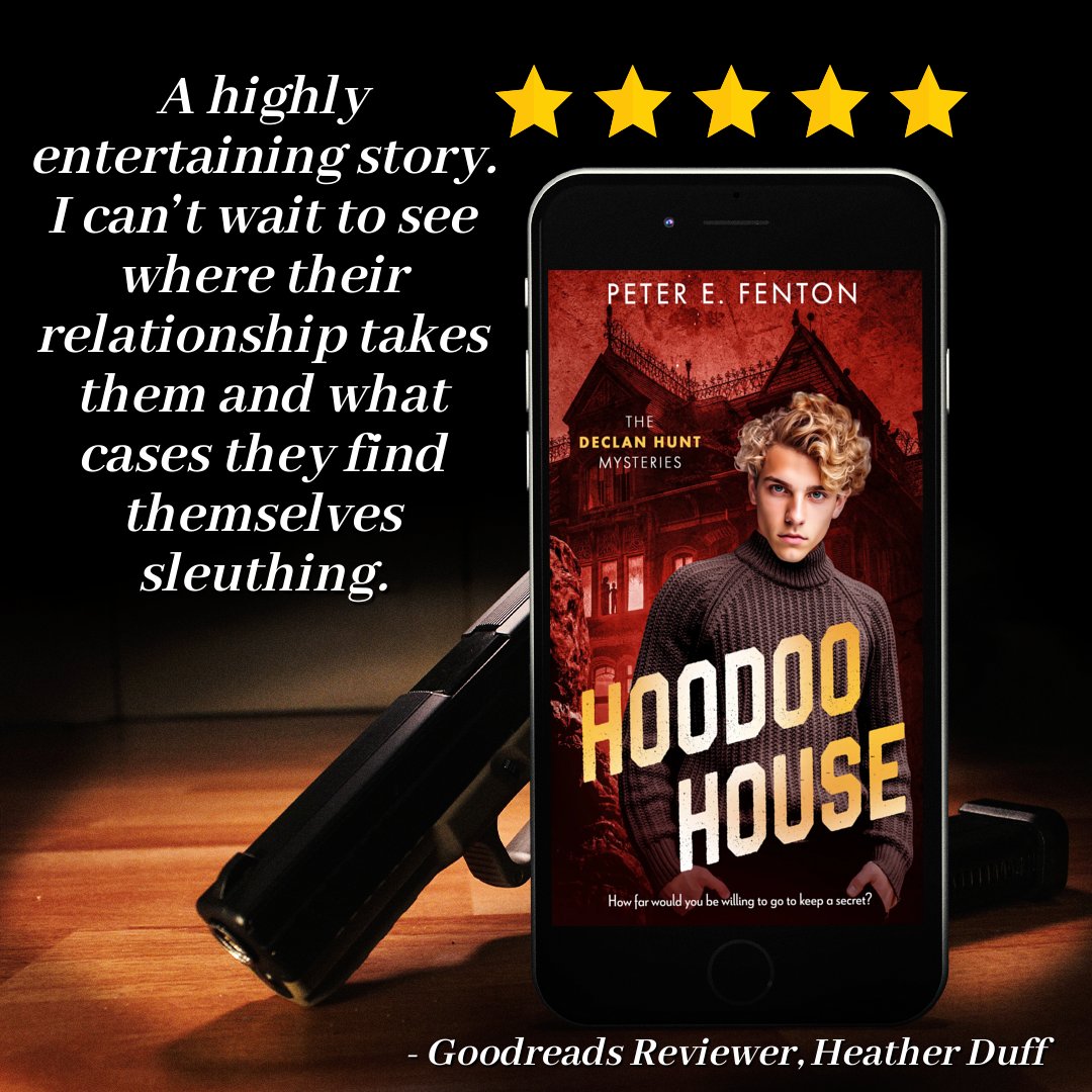 bookstattoostea's tweet photo. How far would you be willing to go to keep a secret?
Hoodoo House by Peter E. Fenton
📖 https://t.co/Ny73X7ikJV
✨ OUT NOW ✨
#HoodooHouse @virtualfenton #DeclanHuntMysteries #MysteryRomance #GRRTours #GayRomanceReviews #IGReads #RomanceAddicts #Romance https://t.co/GgBzZVSvey