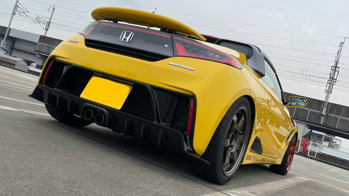re_s660's tweet photo. 時間足りず見た目チグハグ

S660でサーキット走行らしきことを楽しんでます。

岡山国際サーキット2:03:4(まだ遅い)
5月更新
純正サイズ・4年落ちネオバ08

ぼっちで各イベントに参加しているので、お会いした際は、お声掛け頂けると喜びます。

S660乗り、その他車好きの方よろしくお願いします🫡 https://t.co/fDjYeoY6Wb