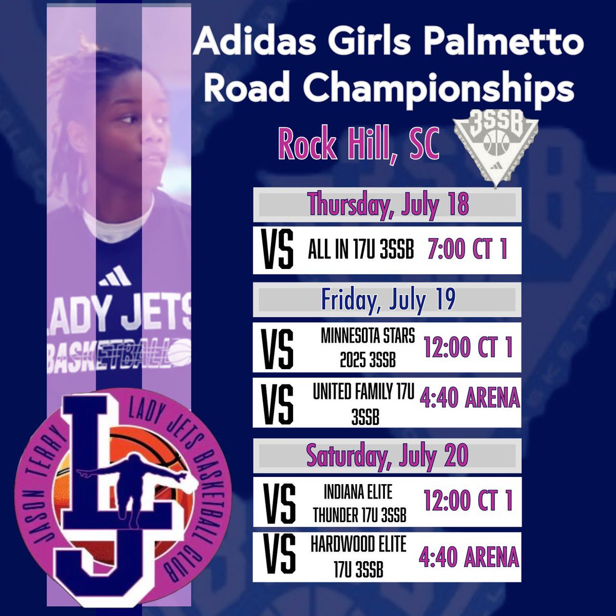 Ready to have a blast with my teammates &amp; coaches.