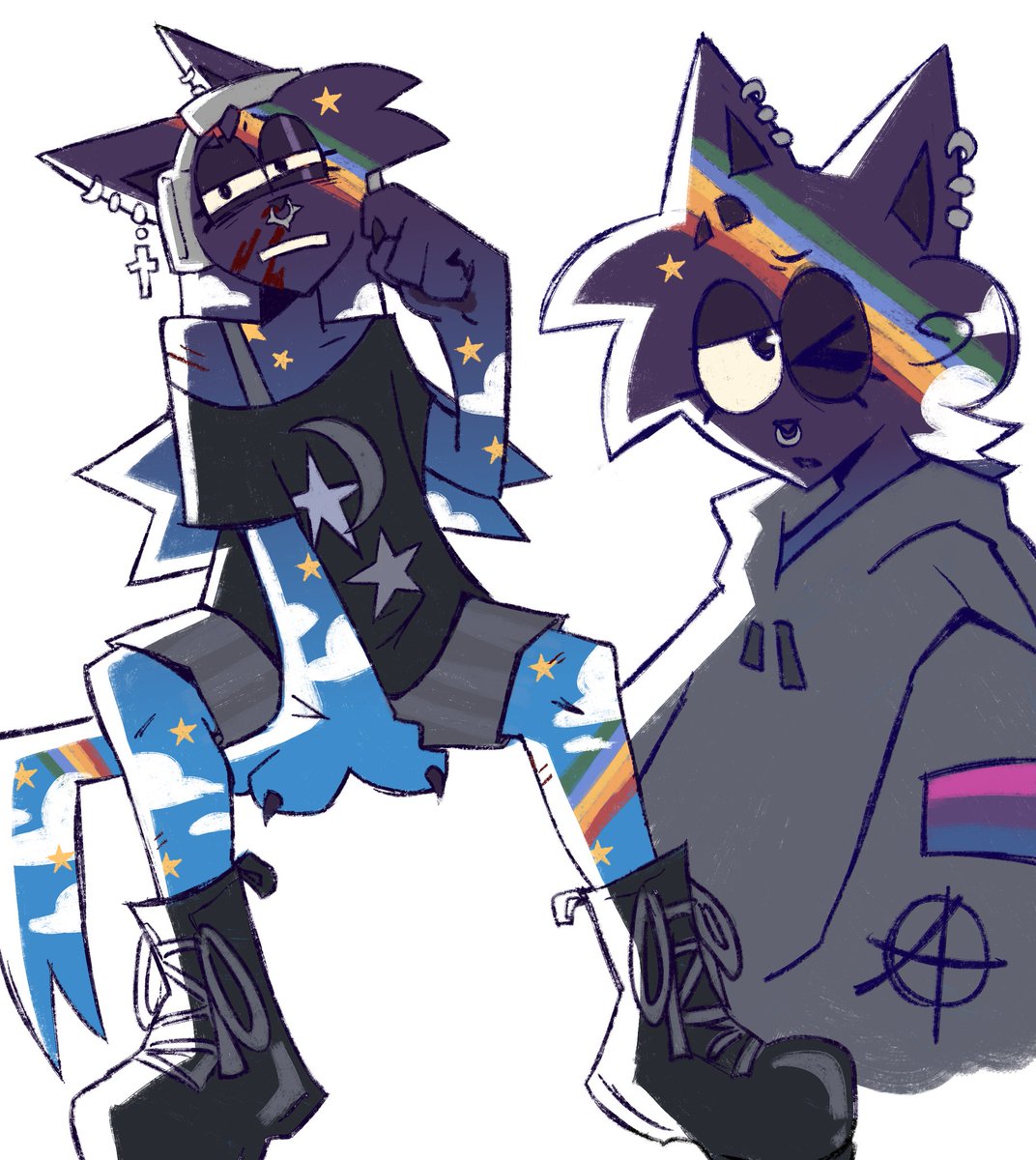 Zold_en's tweet image. Zolden or whatever #Fursona