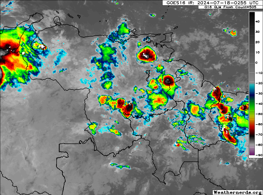 ClimaAnzoategui's tweet photo. Actualización 22:40 HLV
Andes y Region Zuliana con aguaceros intensos. Toda Colombia esta siendo afectada por la Vaguada y La #OT22
En el Oriente - Insular y Delta . Abundante nubosidad y sigue lloviendo en algunas areas donde ya van 8 horas de precipitaciones intermitentes>>> https://t.co/AYUIrfpqdo