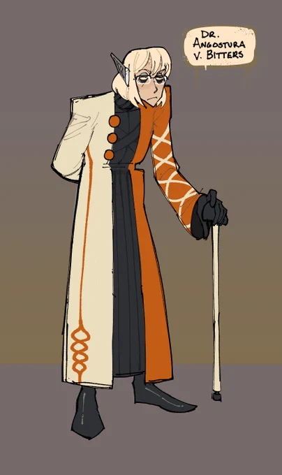 another version of this character from another setting where she's even eviller and weirder 