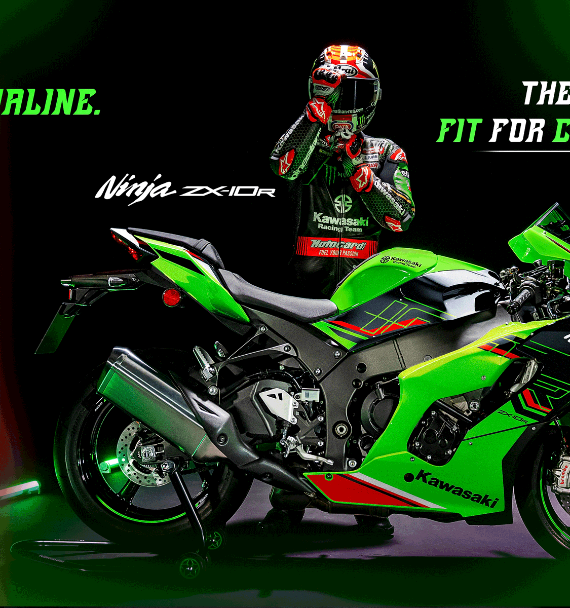 タペストリー India Designed for true champions, loved by all: Ninja ZX-10R Now at an