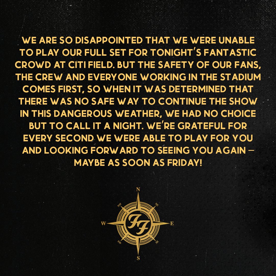 Foo Fighters tweet media