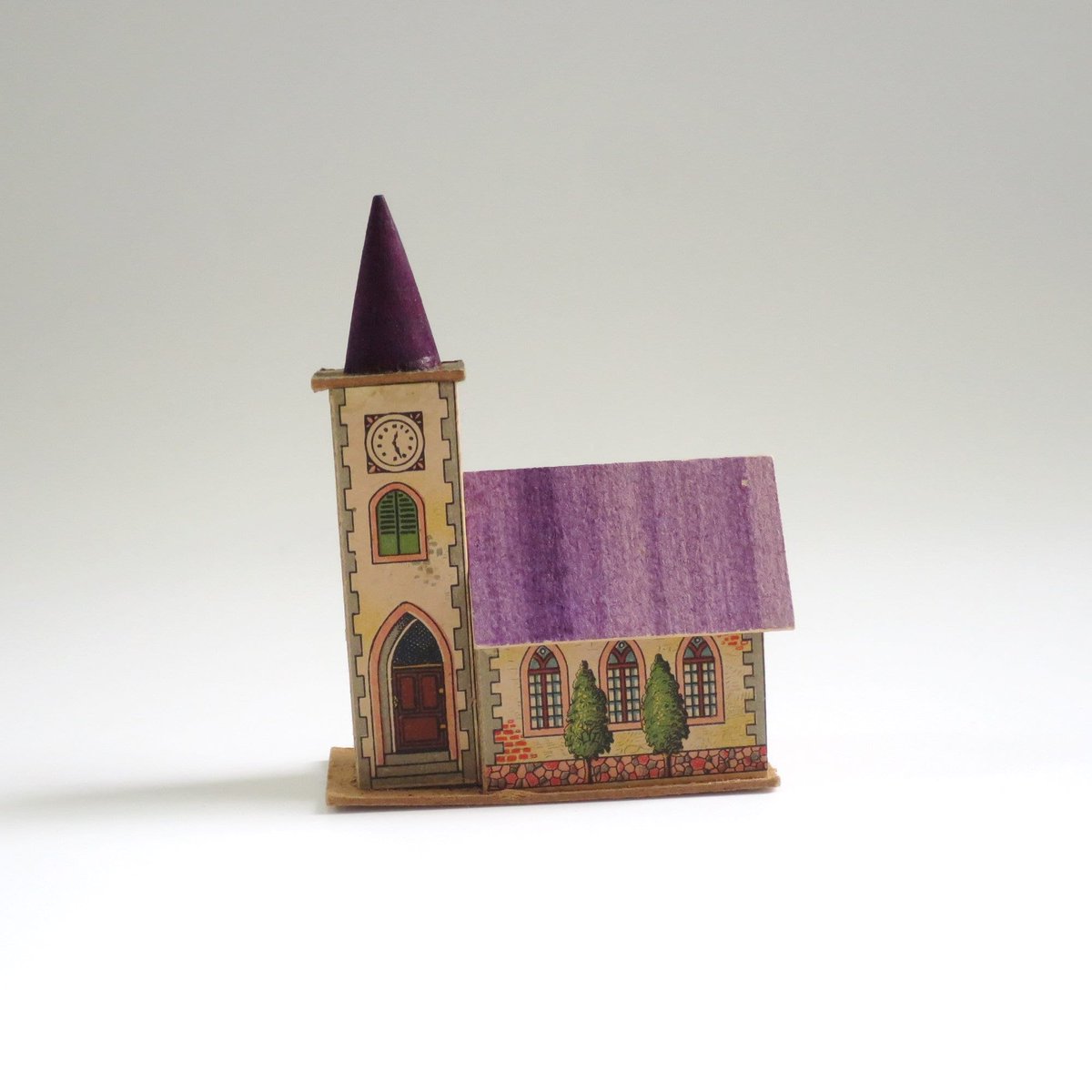 SwirlingOrange1's tweet image. Vintage Mini Putz Church • Made in Germany • Kitsch Holiday Village Accents tuppu.net/b74f1092 #HappyBDayUSA #SwirlingOrange11 #Etsyteamunity #SMILEtt23