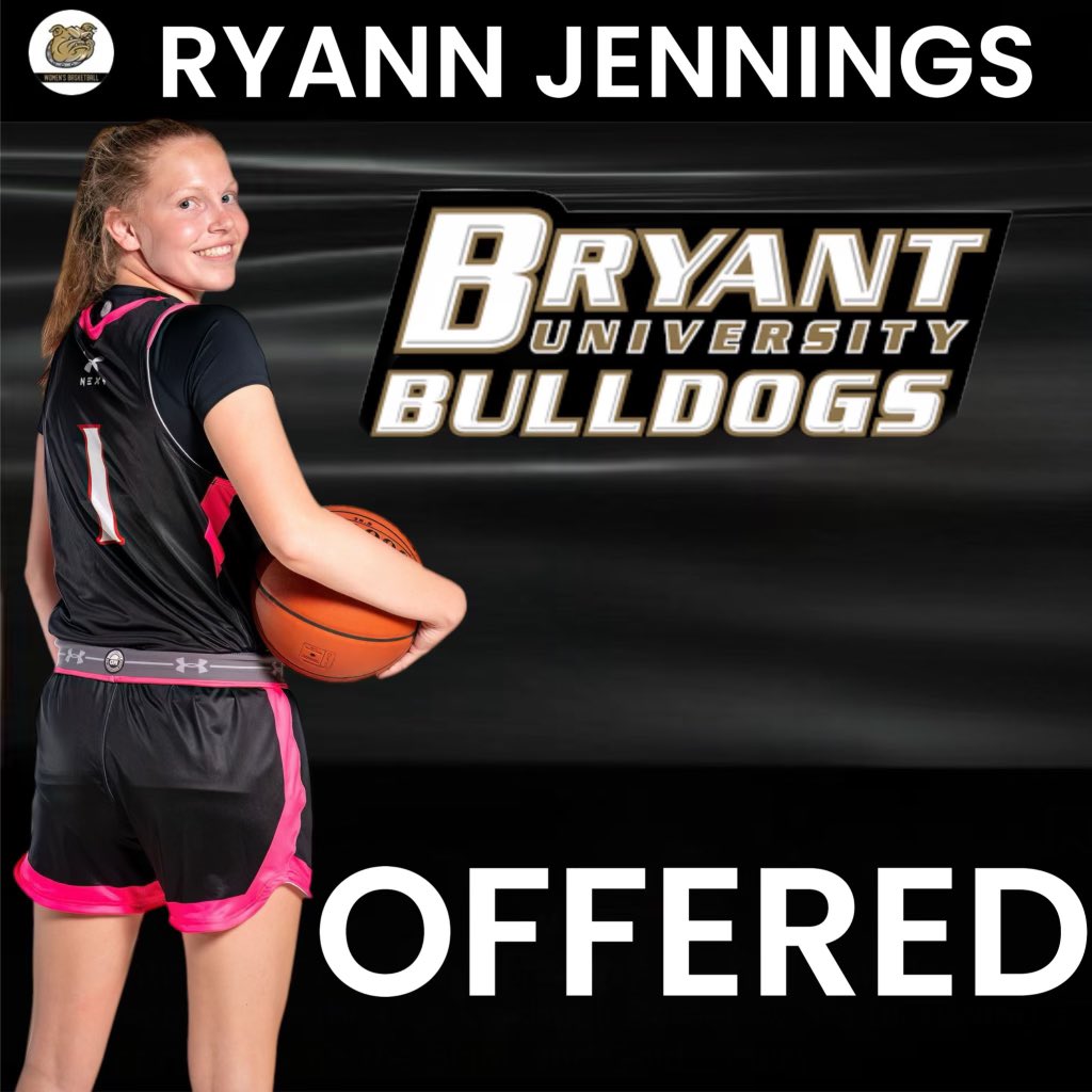 Ryann Jennings (@ryannjennings0) on Twitter photo Excited to receive an offer from <a href="/Bryantwbball/">Bryant WBB</a>! Thank you <a href="/CoachKokoski/">Lynne Koko</a> and staff for this opportunity! <a href="/CometsBallers/">Comets Basketball</a> <a href="/stogagirlsbball/">Stoga Girls Basketball</a> Excited to receive an offer from <a href="/Bryantwbball/">Bryant WBB</a>! Thank you <a href="/CoachKokoski/">Lynne Koko</a> and staff for this opportunity! <a href="/CometsBallers/">Comets Basketball</a> <a href="/stogagirlsbball/">Stoga Girls Basketball</a>