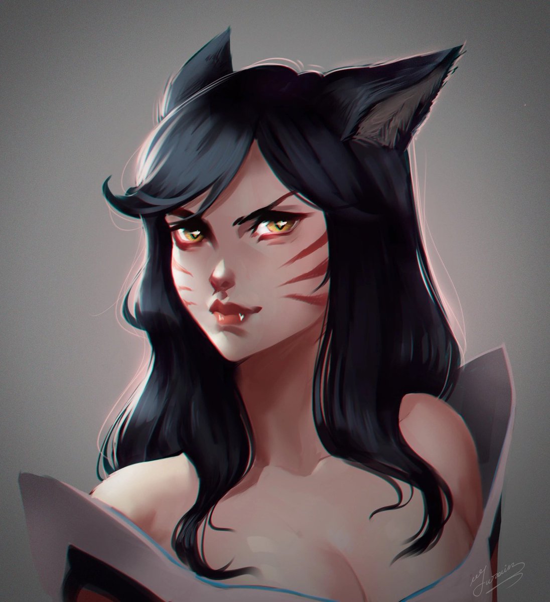 YN33__'s tweet photo. Another big-eared girl straight out of the #LeagueofLegends #AHRI https://t.co/BWTQkj7Ej5