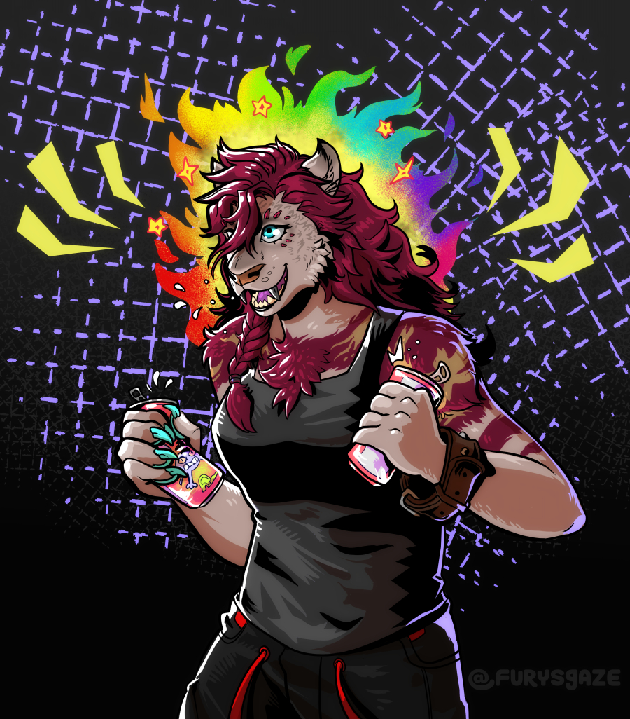 FurysGaze's tweet photo. I made my WoL into a Hrothgal! Not giving more context to this image, if you know, you know~ #FFXIV #FFXIVART https://t.co/luuNSVNCCA