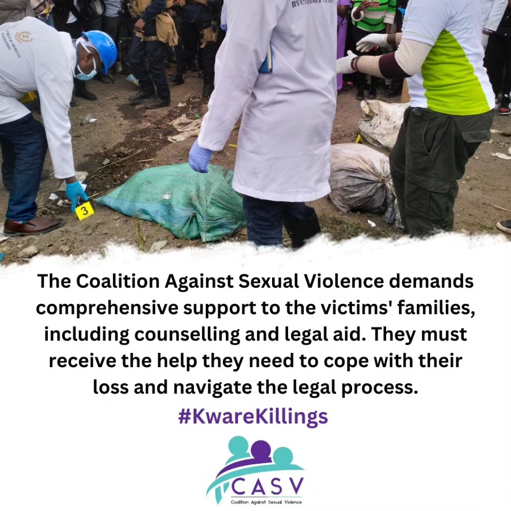 CoalitionAgSV's tweet photo. The recent surge in femicide cases in Kenya is a dire reminder of the prevalent violence that continues to threaten the safety and well-being of women across our country.
As a @CoalitionAgSV, we are committed to advocating for everyone's rights.
#KwareKillings https://t.co/pQZczbhCjY