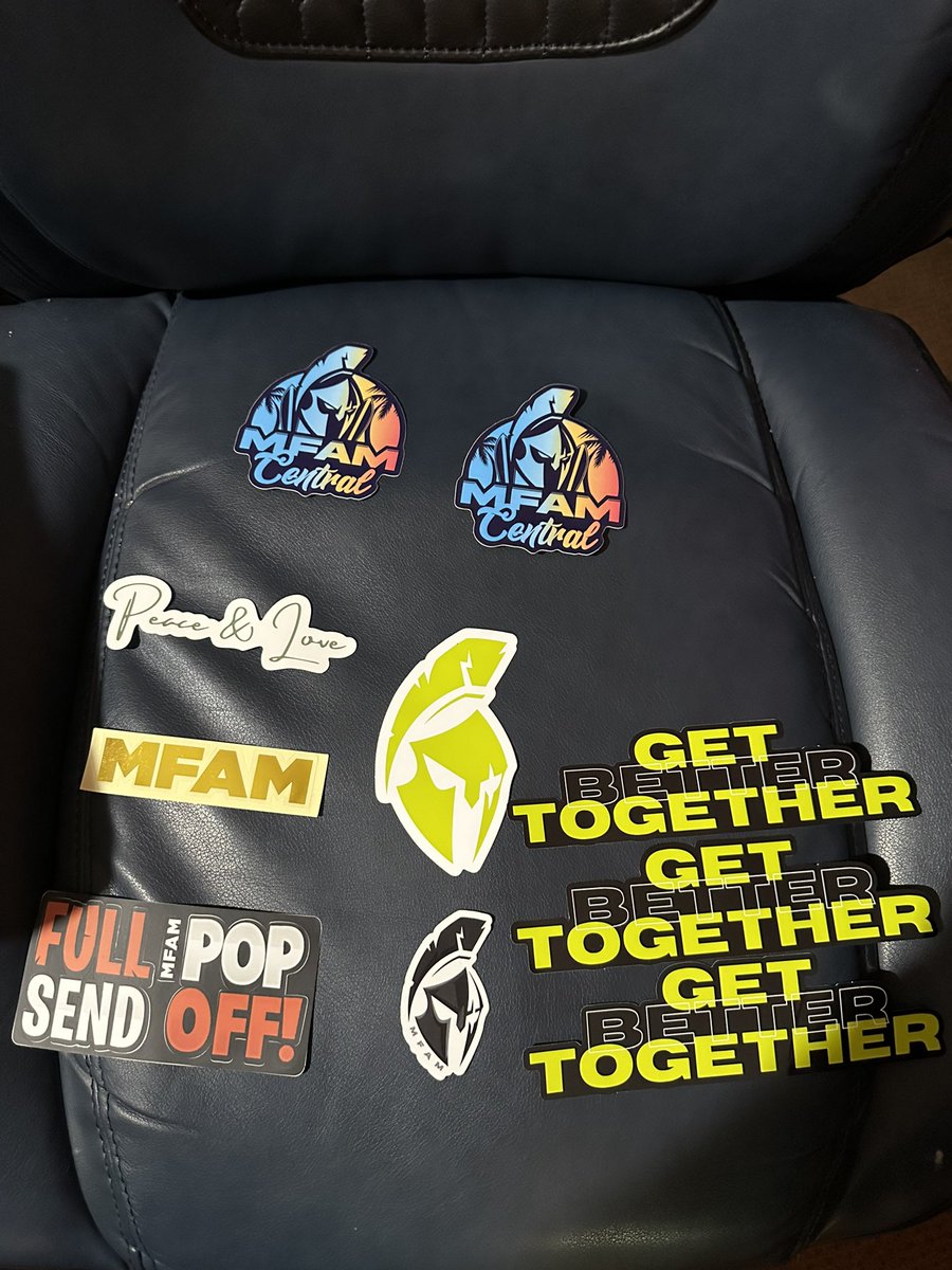 IsaacAP__'s tweet image. Any MFAM homies want some stickers? 👀
