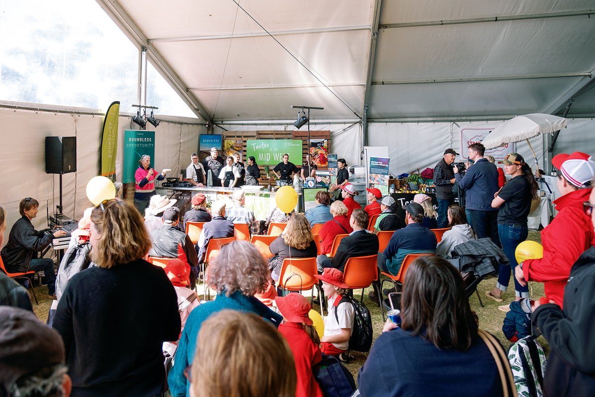 Tastes of the Mid West is back!
We will be sharing a tastings and samples menu chock full of Mid West WA Food in our very own marquee this year, along with an opportunity for you to meet a range of our producers. Click the link to get your tickets.
mmwe.com.au/tickets