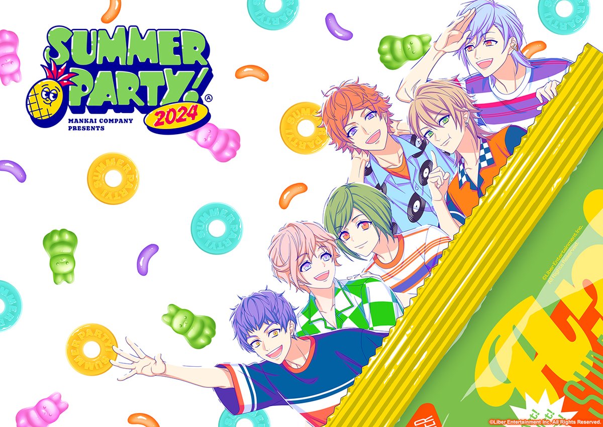 mankai_company's tweet photo. 🌻夏組単独イベント情報🌻

明日は「MANKAIカンパニーpresents “Summer Party!” 2024」開催となります！現地での物販ご案内など、会場周りの情報は【公式】A3!イベント（@mankai_event）にてお知らせいたします。会場にお越しの方は恐れ入りますがフォロー頂きますようお願いいたします。
#エースリー https://t.co/5GG1gflbkW