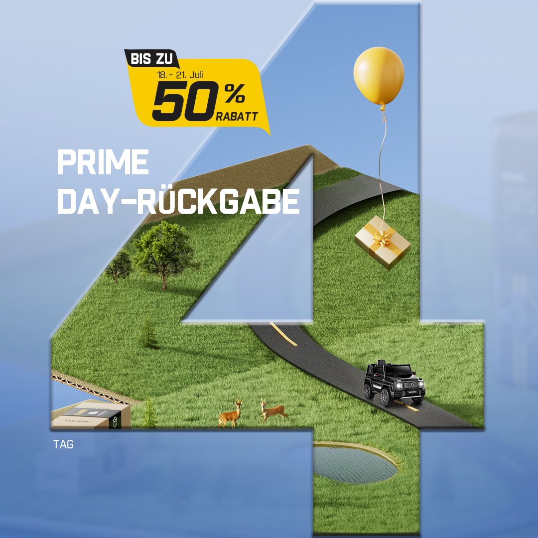 fanttik_de's tweet photo. Sie haben die Prime Day-Angebote verpasst? Macht nichts!
Sie können jetzt zusätzliche Rabatte in Ihren Warenkorb legen, denn Fanttik gewährt Ihnen vom 18. bis 21. Juli weiterhin bis zu 50 % Rabatt auf alle unsere Produkte!🎉

#fanttik #PrimeDayReturns #Rabatte #Reifenfüller https://t.co/ORO5R3qnmm