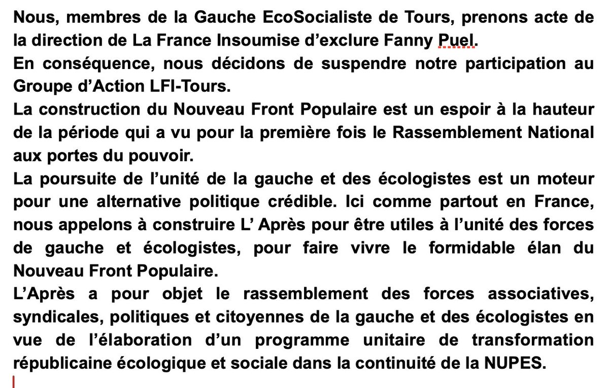 Gauche Écosocialiste 37 (@ensemble37) on Twitter photo 