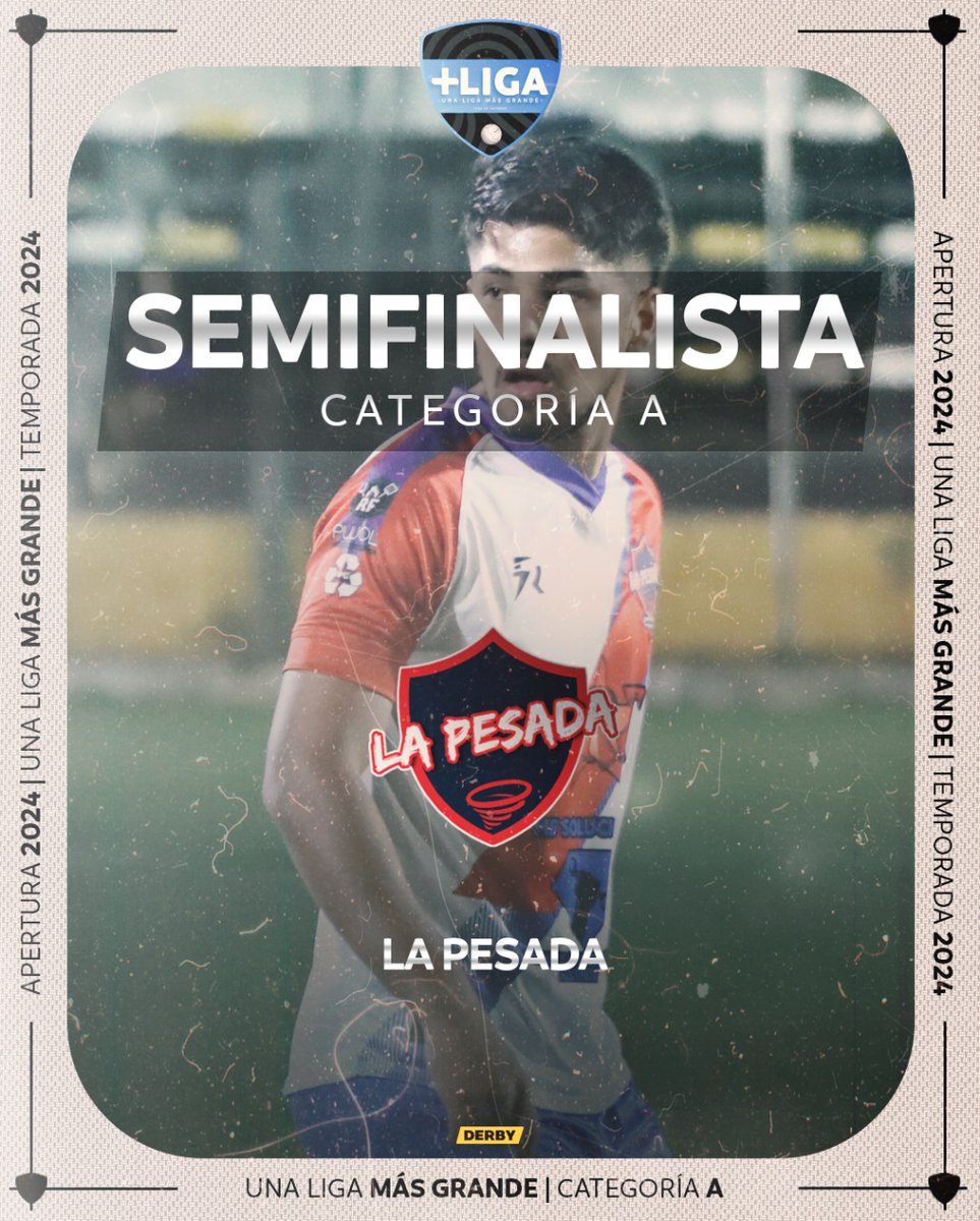 Si, si, si 🫡

<a href="/lapesadalambare/">La Pesada</a> es semifinalista de la +Liga en su edición apertura 2024 🙋🏽‍♂️💙♥️

#UnaLigaMásGrande