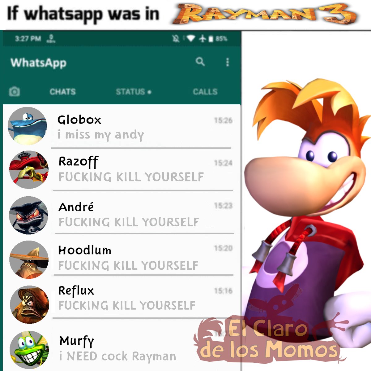 Grim_Teensie's tweet photo. #Rayman https://t.co/I2wJJ55j7n