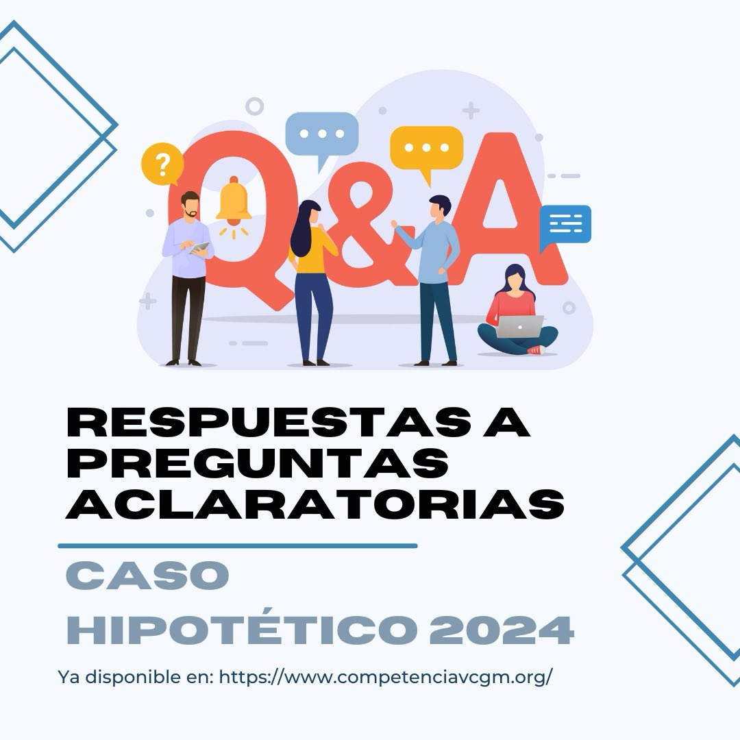 competenciaVCGM's tweet photo. ¡Qué mejor manera de celebrar el día Día de la Justicia Penal Internacional #17July y los 26 años desde la adopción del #EstatutodeRoma que con las respuestas a las preguntas aclaratorias de la #CompetenciaVCGM! ⚖️📚

Consulta el documento en https://t.co/nx96ciLEps. https://t.co/y3kQdjKM5n