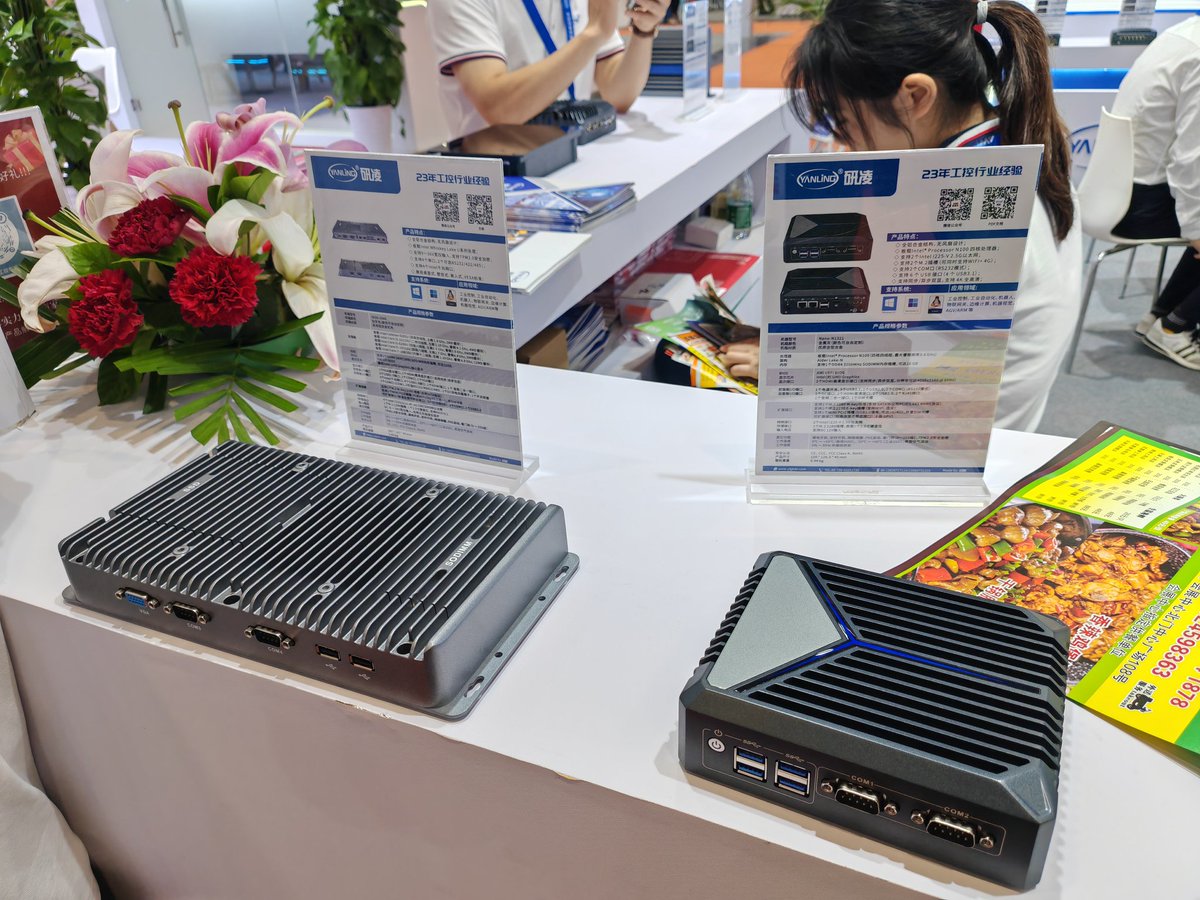 tks's tweet photo. #EeIE
CPUはN100とかだけど、PLCの電源で動いてポートもバリバリについてる「工場用インテルPC」メーカーYANLING
#FA_Study ニッチだけどこれいいな @ichirowo https://t.co/VwD12zmY2o