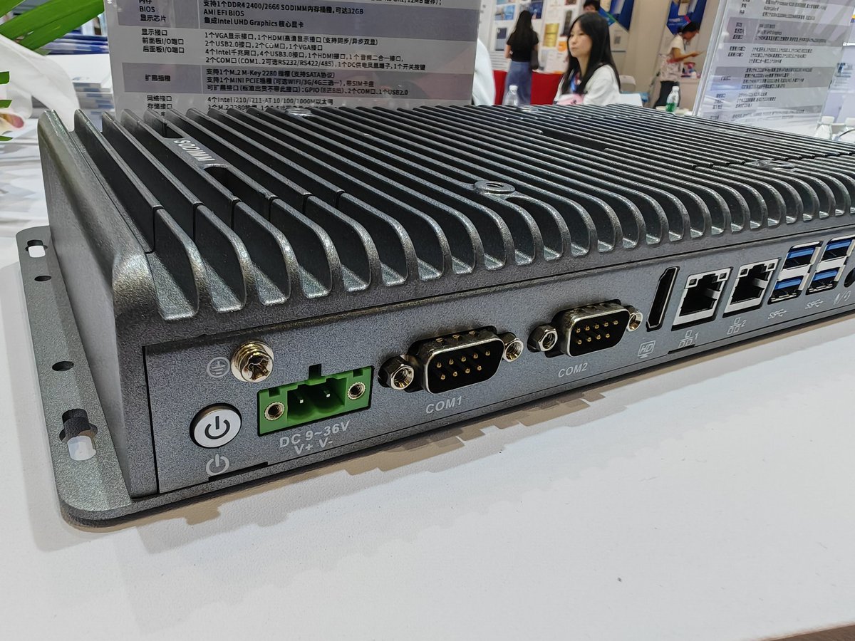 tks's tweet photo. #EeIE
CPUはN100とかだけど、PLCの電源で動いてポートもバリバリについてる「工場用インテルPC」メーカーYANLING
#FA_Study ニッチだけどこれいいな @ichirowo https://t.co/VwD12zmY2o